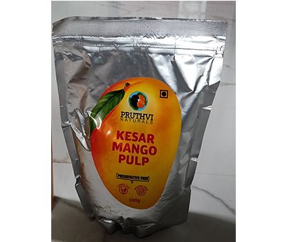 Picture of 100% Organic And Preservative Free Mango Pulp Pouch